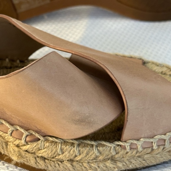 Tory Burch Beige Espadrille Wedges - Picture 8 of 9